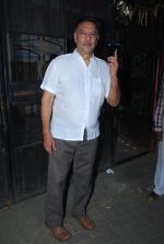 Suresh Oberoi vote in Mumbai on 15th Oct 2014